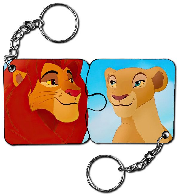 Producto - Simba y Nala -Llaveros