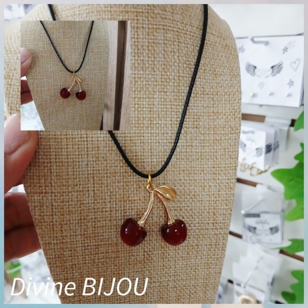 Producto - Collar cerezas