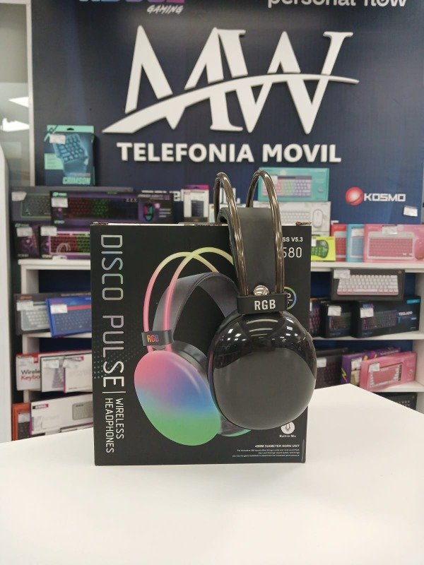 Producto - Auricular Gamer Inalambrico PG580 C/Mic y Led RGB Aitech EC100770