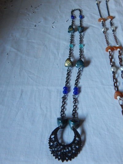 Producto - Collar luna azul