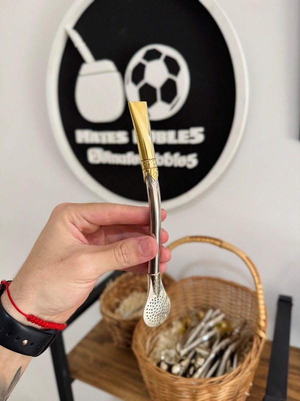 Producto - BOMBILLON PICO DE REY BRONCE CINCELADO