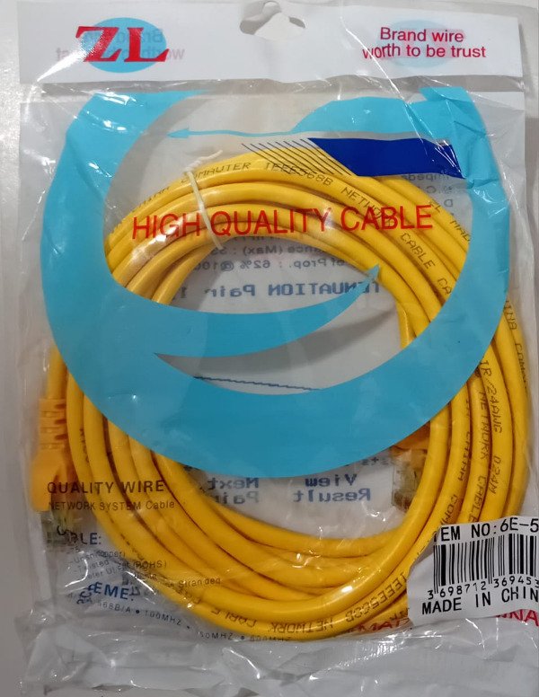 Producto - Cable de Red Reforzado Cat 6E 5M