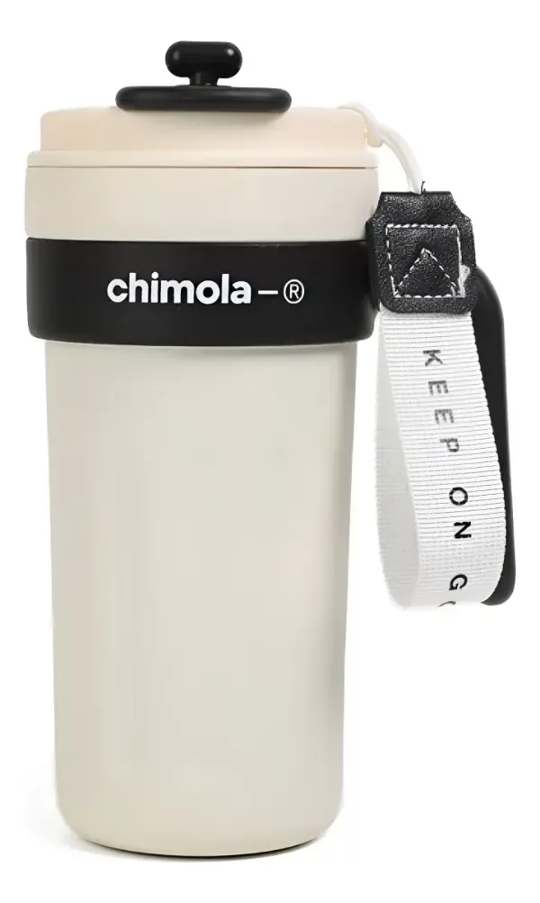Producto - Chimola Vaso Térmico Sport Nude Y Negro
