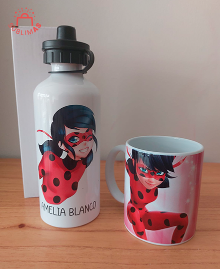 Producto - Combo taza + termo hoppy aluminio