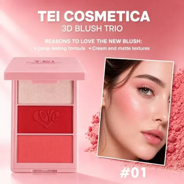 Producto - TEI TRÍO: RUBOR+ILUMINADOR - 1