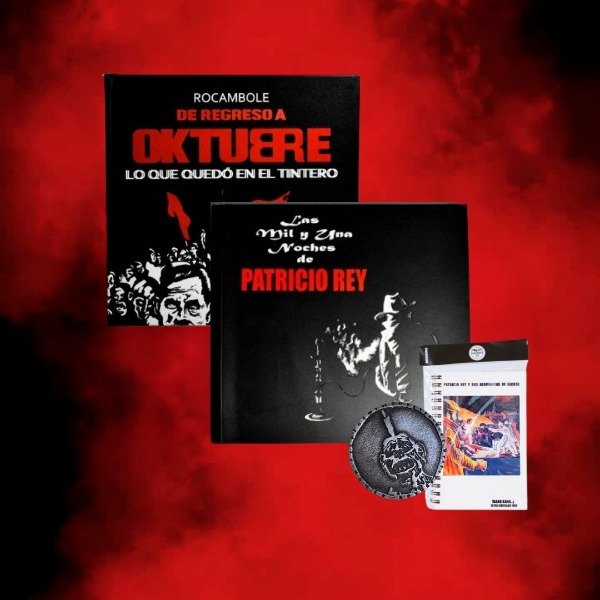 Producto - De Regreso a Oktubre + Las Mil y Una Noches de PR + Medallón + Libreta