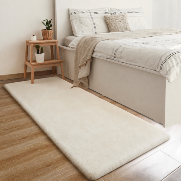Producto - ALFOMBRA SUAVE PELO CONEJO 60X180CM