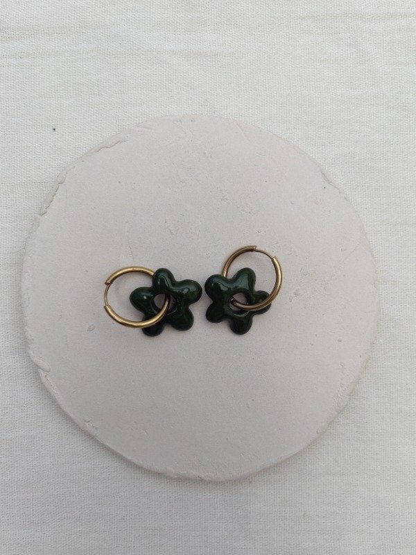 Producto - FLOR GRANDE VERDE CROMO