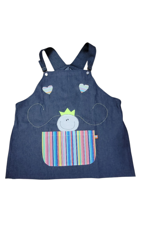 Producto - Princesa Loca multicolor jardinero