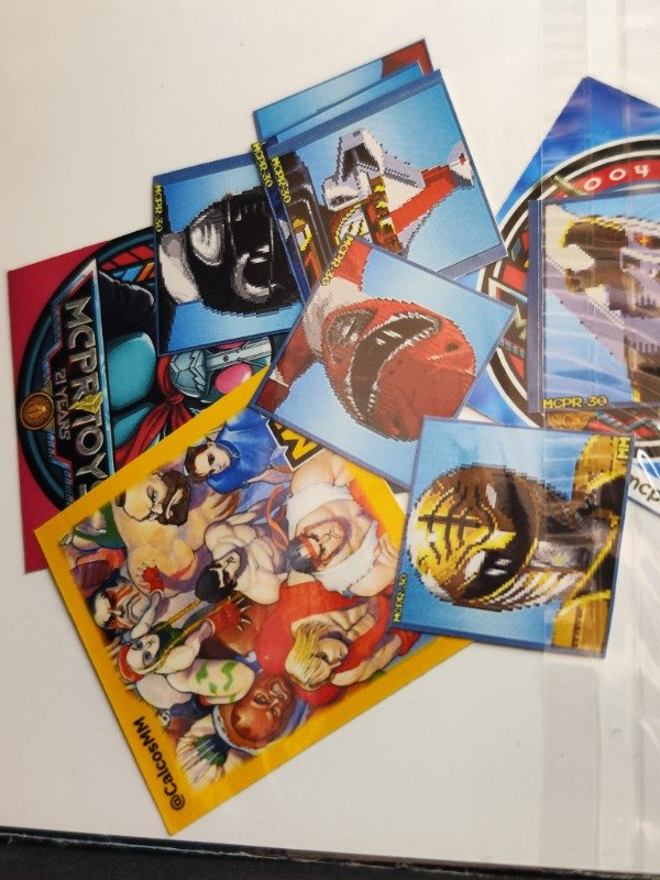 Producto - Poster A5 Mighty Morphin Power Rangers Movie Game 1995 Y Stickers Exclusivo MCPR - 3
