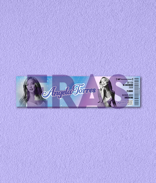 Producto - ENTRADAS HOLOGRÁFICAS - ÁNGELA TORRES - MOVISTAR 2026