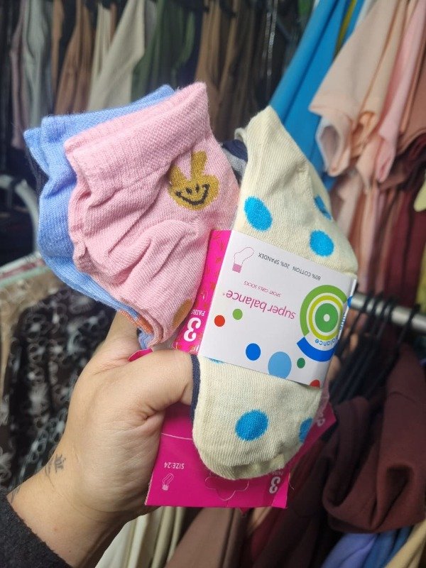 Producto - Soquetes x 3 - 1