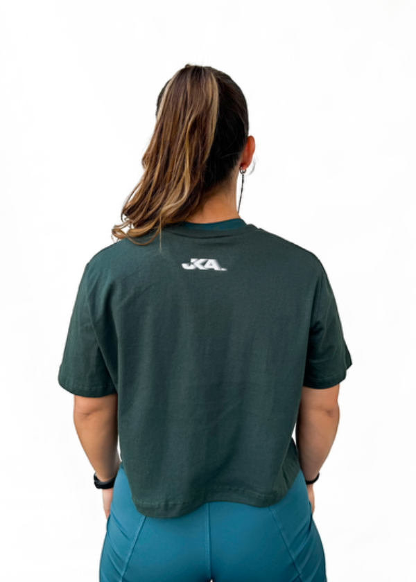 Producto - Remera Crop ATHLETIC CLUB VERDE