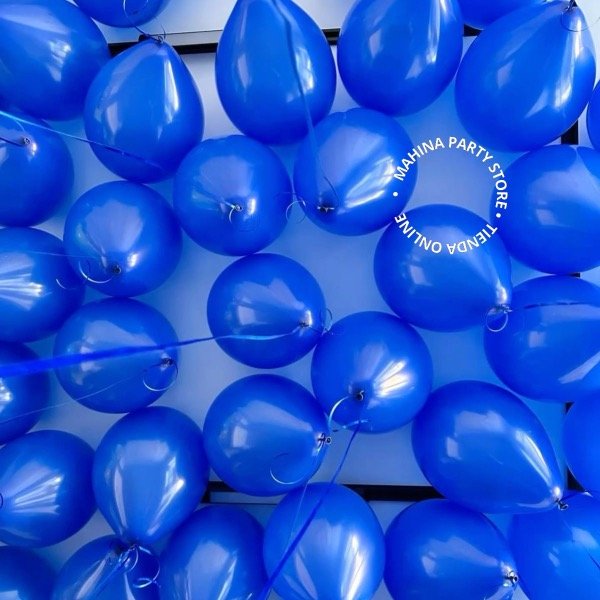 Producto - Globos azules standard x 10