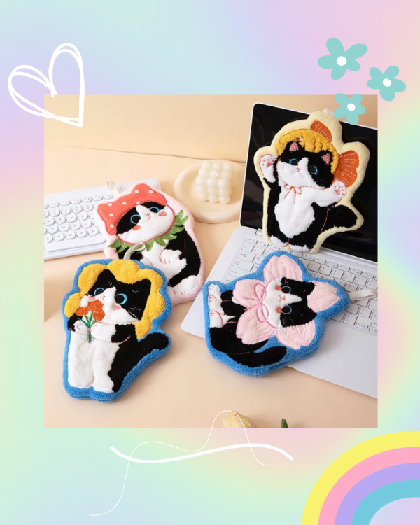 Producto - Toalla de Mano Gatito