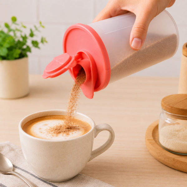 Producto - Dosificador Hermético Tupperware 470 ml Salmón