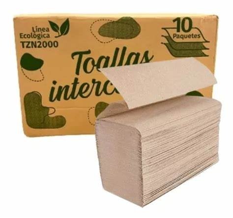 Producto - Caja de toalla intercalada beige