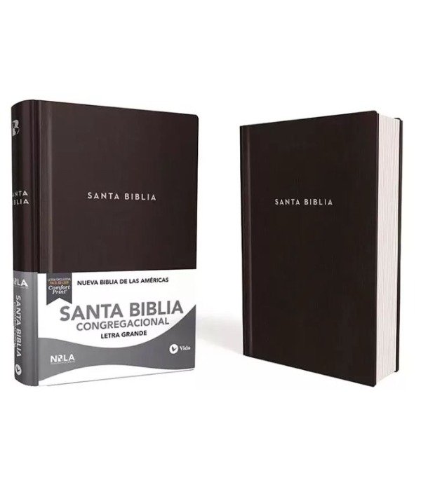 Producto - BIBLIA NBLA TAPA DURA LETRA GRANDE CONGREGACIONAL-  Negra