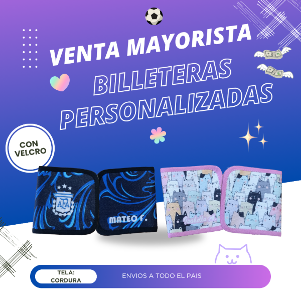 Producto - Billeteras personalizadas - 0
