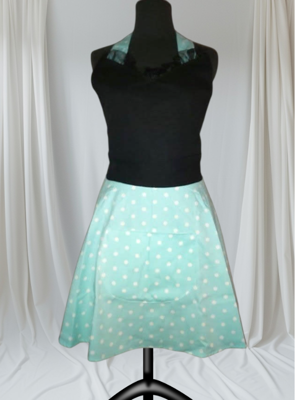 Producto - Delantal de Diseño - Marilyn Aqua"