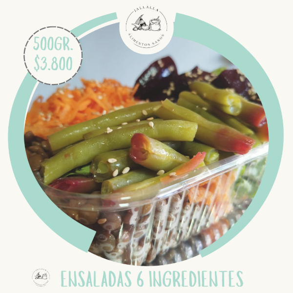 Producto - Ensalada de la Huerta 6 ingredientes de Madre Tierra