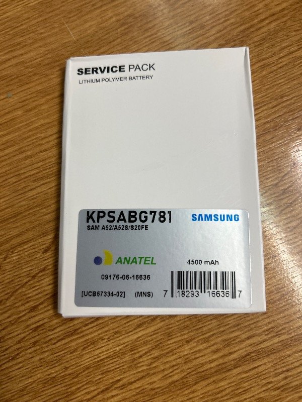 Producto - Bateria Samsung A52 A52s S20fe - 1