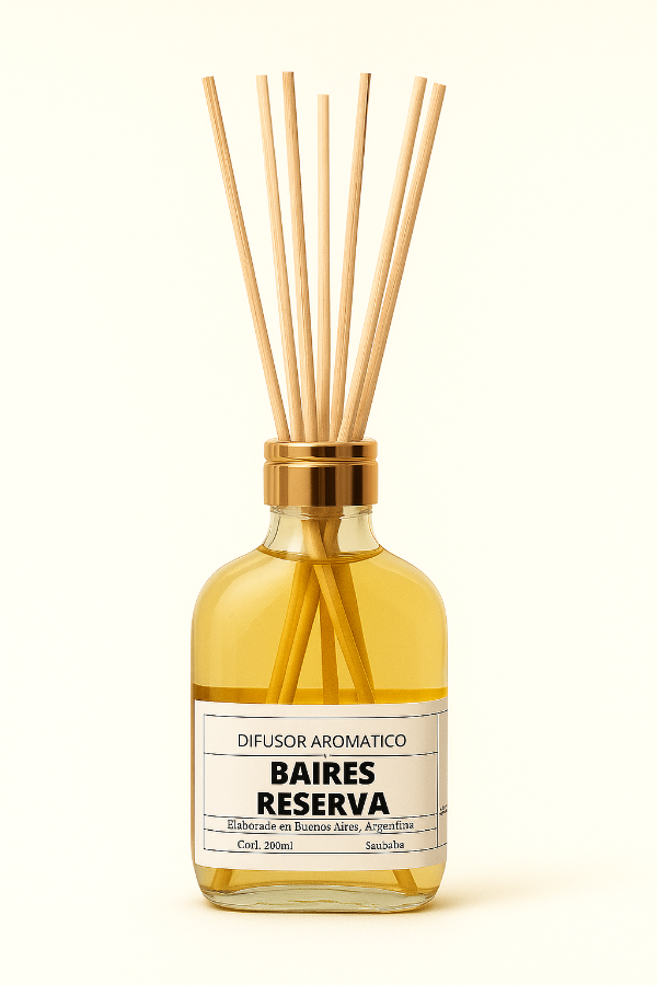 Producto - Difusor de varillas Baires Reserva