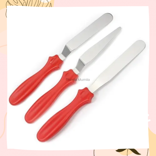 Producto - Espatulas metal set x3 color surtido