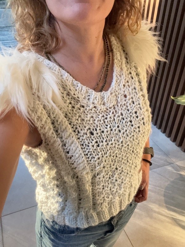 Producto - Chaleco a pompón