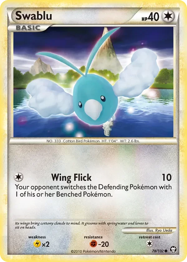Producto - Swablu 78/102 HeartGold and SoulSilver: Triumphant