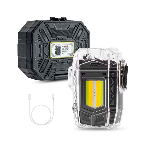 Producto - D48-2 Linterna Encendedor de Plasma Viral Camping