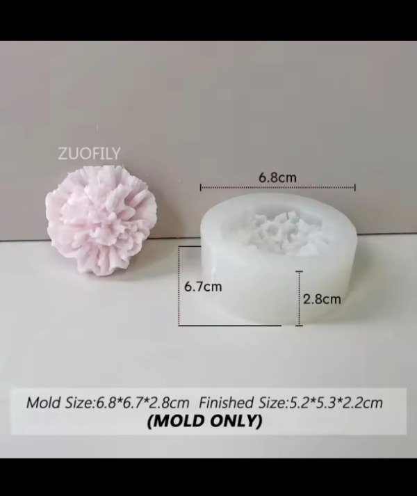 Producto - Molde de silicona flor G7