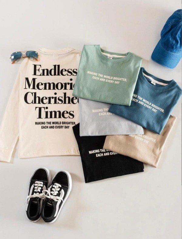 Producto - Camiseta Estampada Nene Memories