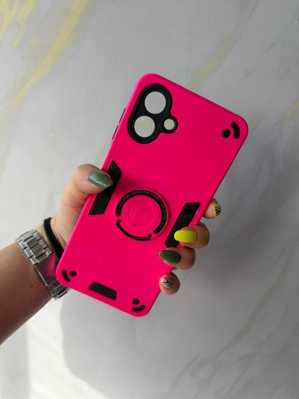 Producto - Case Armor anillo fucsia