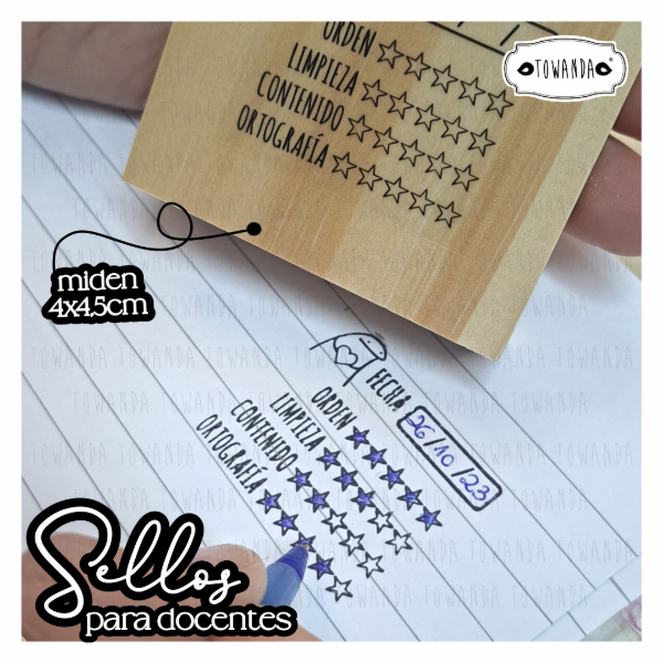 Producto - Sello Orden y limpieza Flork - 02
