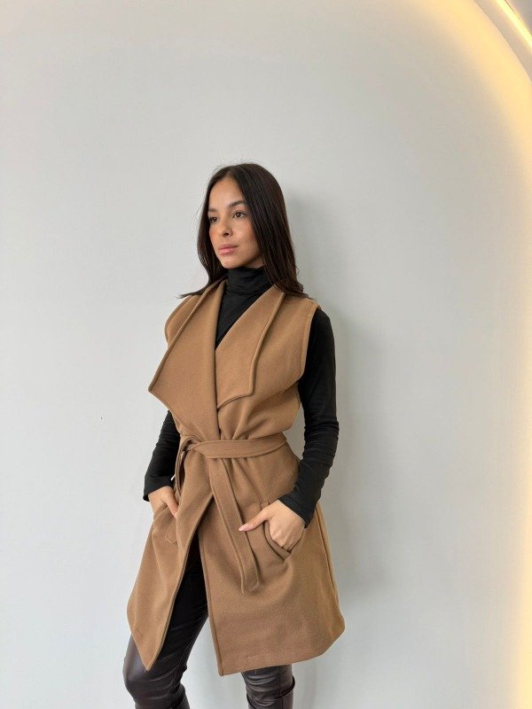 Producto - Línea Level !! Saco chaleco paño
