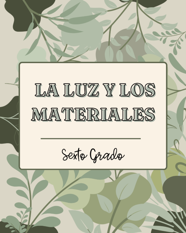 Producto - La Luz y los Materiales