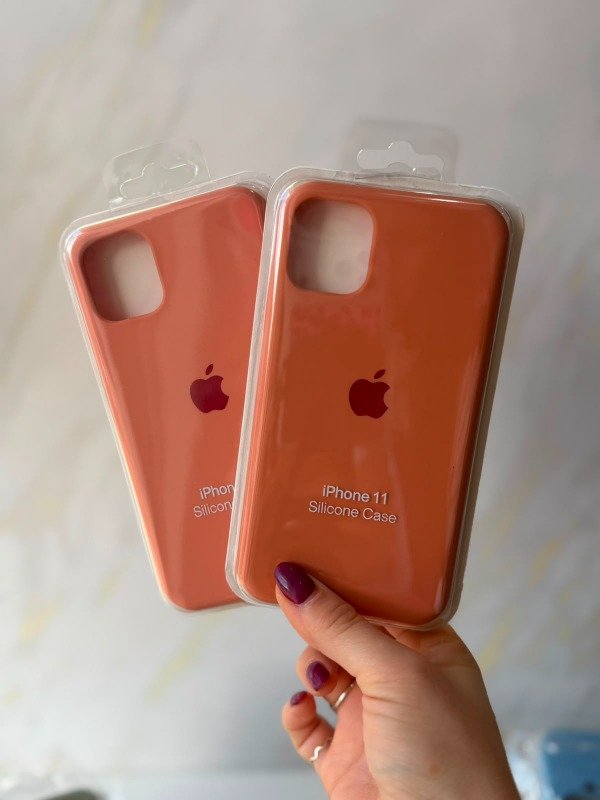 Producto - Silicone case Iphone 11 salmon
