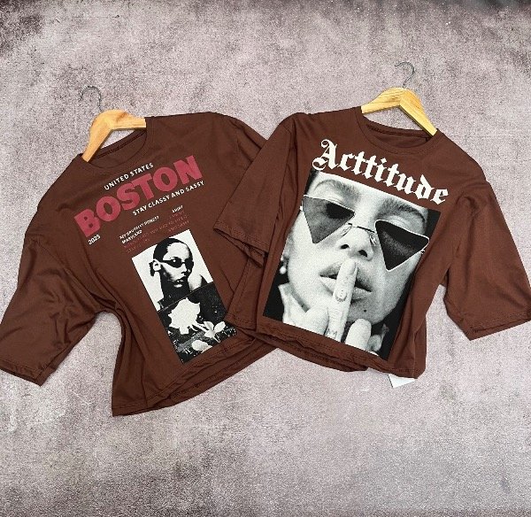 Producto - Remera over acttitude