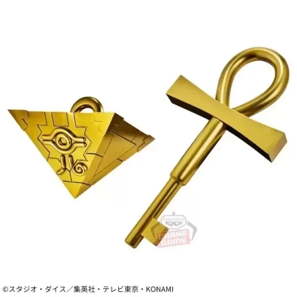Producto - Figura Original Yu Gi Oh  figuras Duel Monsters Millennium Puzzle y llave