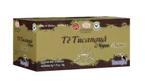 Producto - TE NEGRO ORGANICO TUCANGUA X 25 SAQ X 2 GRS