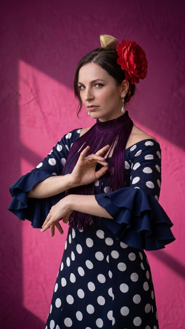Producto - Collar De Flecos De Seda Recto Violeta - 0