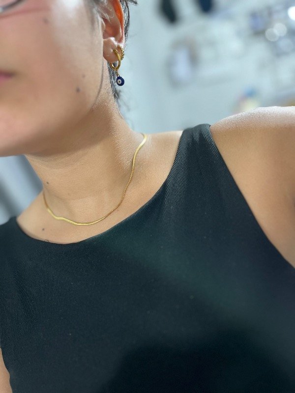 Producto - Cadena acero dorado 056