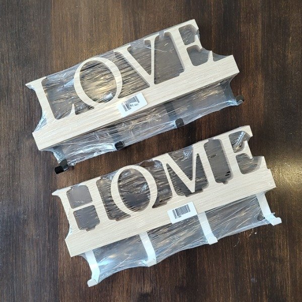 Producto - Colgadores LOVE y HOME