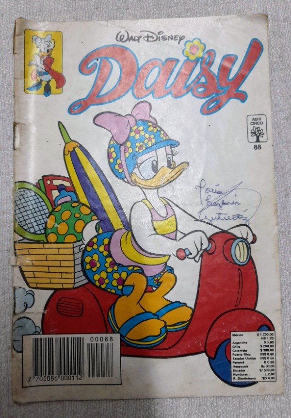 Producto - Revista Daisy #88 - Editorial Abril Cinco Disney - Año 1993