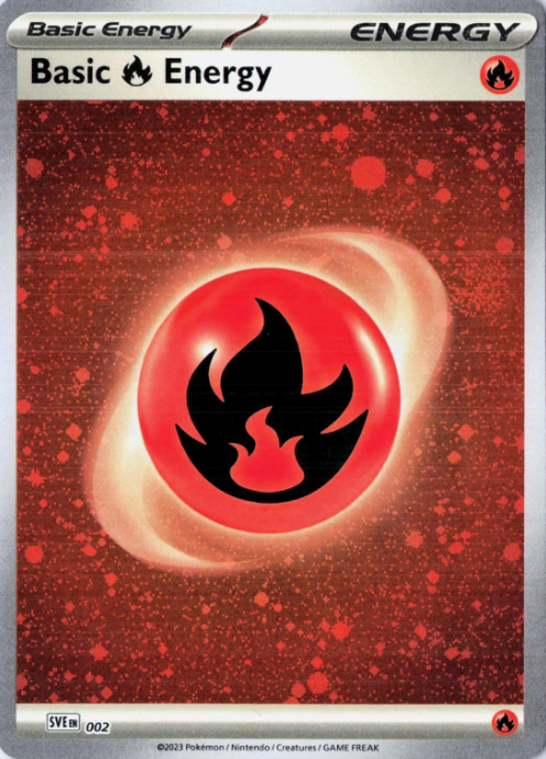 Producto - Fire Energy - sve002 - Scarlet and Violet 151 - Galaxy Holo