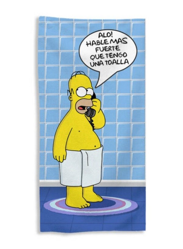 Producto - Toallon de Homero Simpson