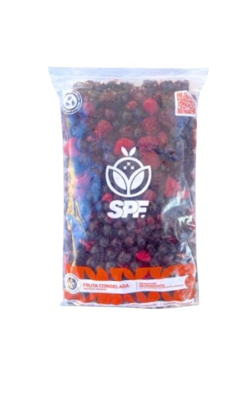 Producto - Mix ROJO PREMIUM X1Kg - MIX 3 BERRIES SPF con frambuesas, arandano y moras