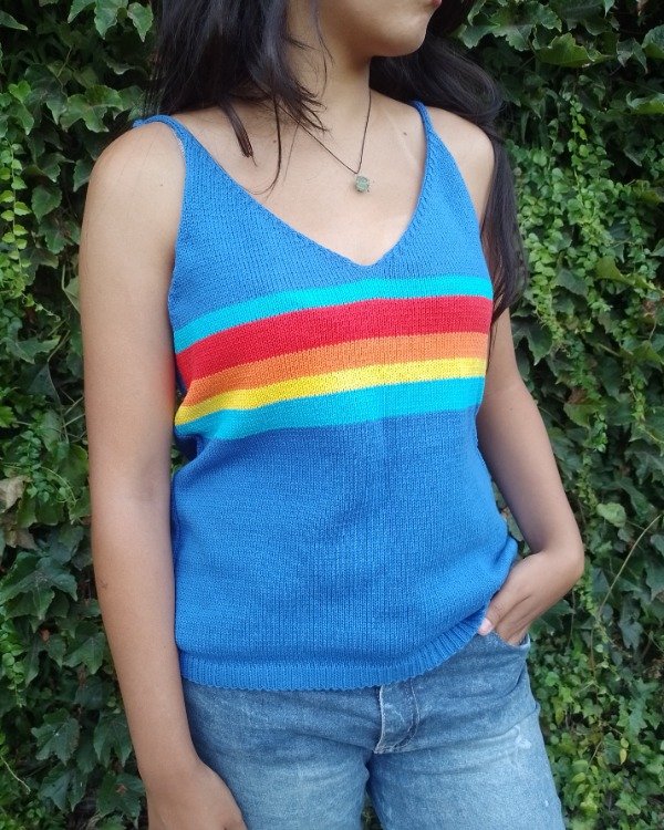 Producto - Musculosa Corte clásico / Vintage (talle L)