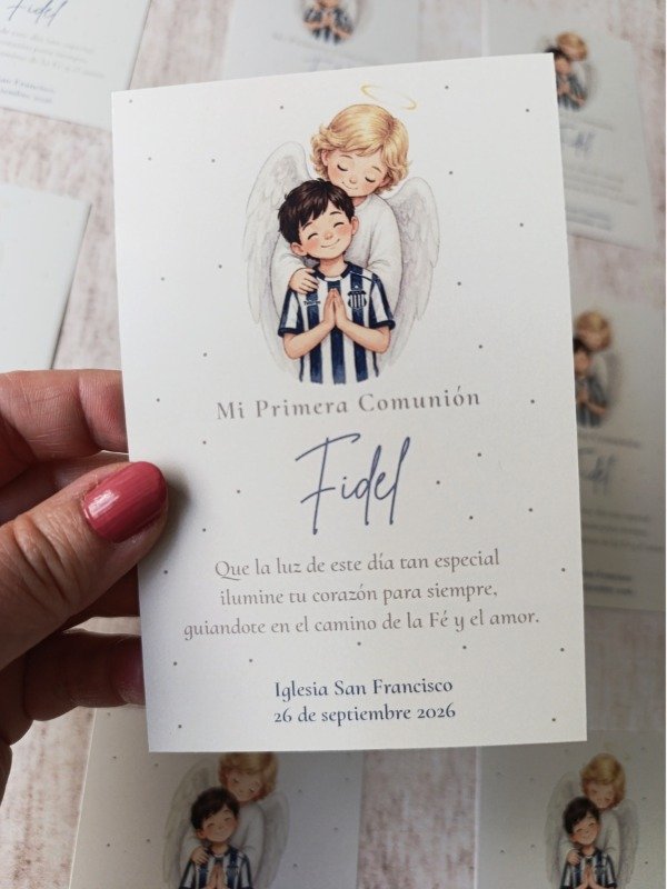 Producto - Tarjeta Bautismo [Modelo Talleres] - 0